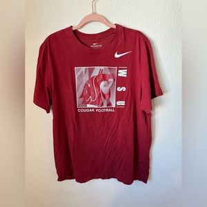 EUC Mens Nike WSU Football T-Shirt- Sz XL